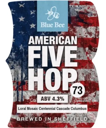 Blue Bee Brewery American Five Hop Version 73