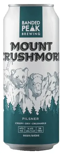 Banded Peak Brewing Mount Crushmore Pils
