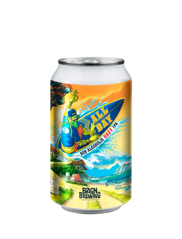 Bach Brewing Ltd All Day Hazy IPA (Non alcoholic)