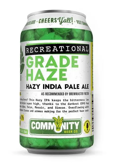 Community Beer Company Recreational Grade Haze