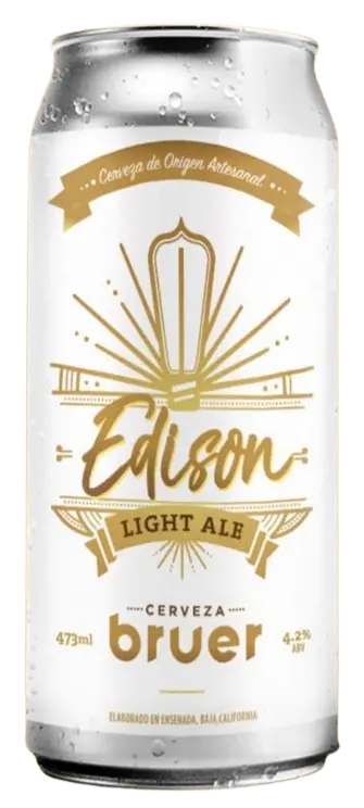 Cerveza Bruer Edison Light