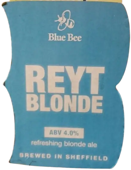 Blue Bee Brewery Reyt Blonde