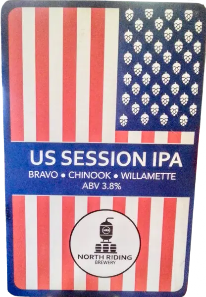 North Riding Brewery US Session IPA - Bravo Chinook Willamette (V4)
