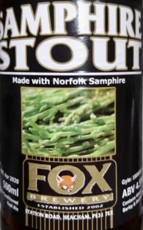 Fox Brewery Samphire Stout