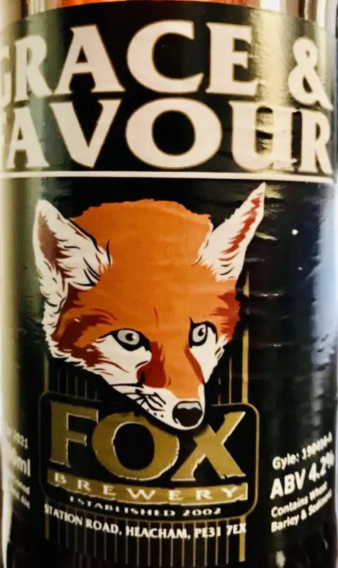 Fox Brewery Grace & Favour