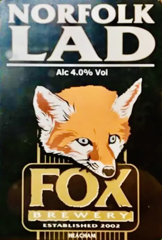 Fox Brewery Norfolk Lad