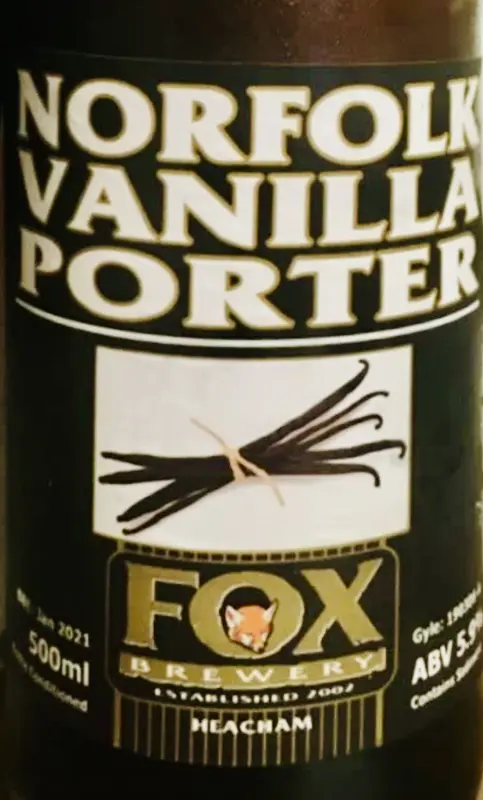Fox Brewery Vanilla Porter