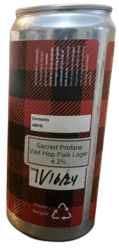 Sacred Profane Brewing Pale Lager - Wet Hop
