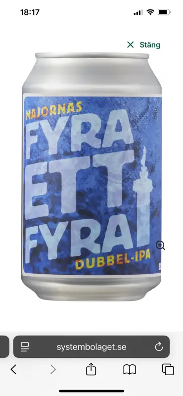 Majornas Bryggeri Fyra Ett Fyra
