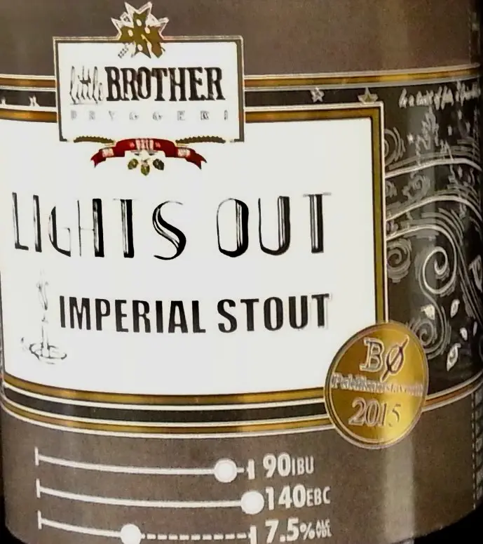 Little Brother Brewery Lights Out