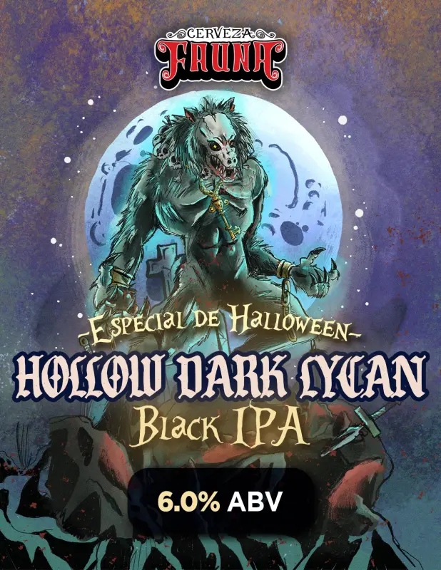Cervecería Fauna Hollow Dark Lycan