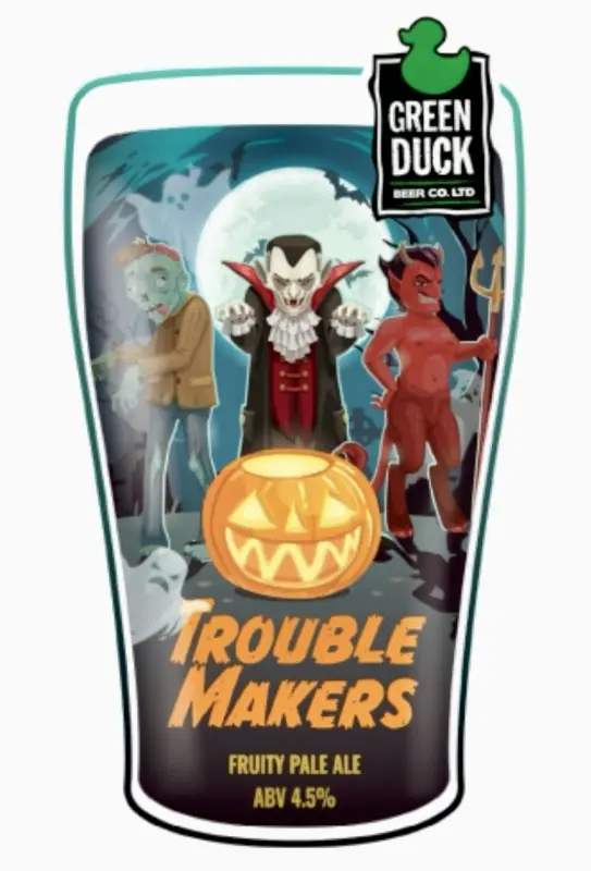 Green Duck Beer Co. Trouble Makers