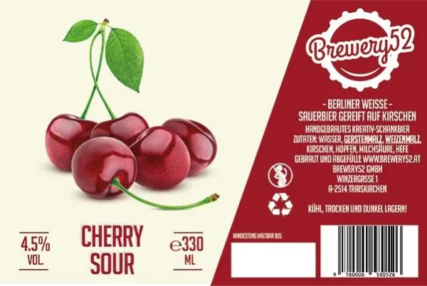 Brewery52 Cherry Sour