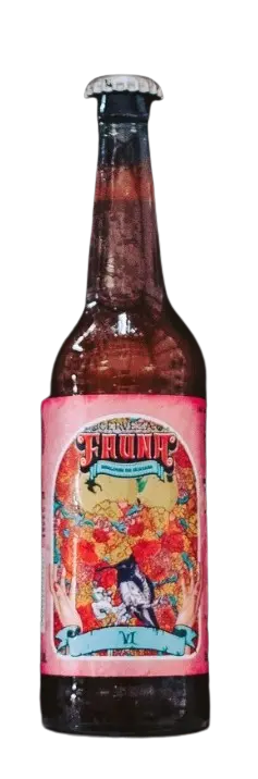 Cervecería Fauna VI Berliner de Guayaba