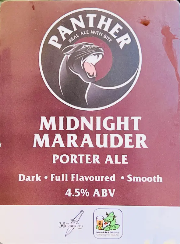 Panther Brewery Midnight Marauder