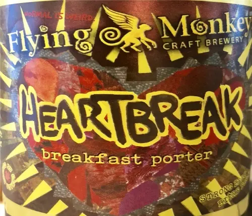Flying Monkeys Heartbreak Breakfast Porter