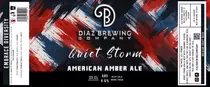 Diaz Brewing Company Quiet Storm (4.7% ed.)