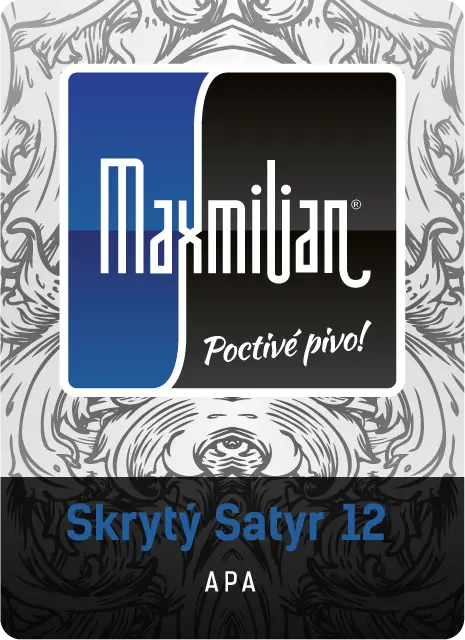 Pivovar Kroměříž (Maxmilian) Skrytý Satyr 12 APA