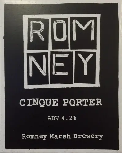 Romney Marsh Brewery Cinque Porter