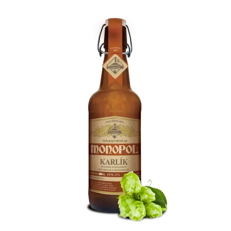 Pivovar Monopol 11° Karlík polotmavé