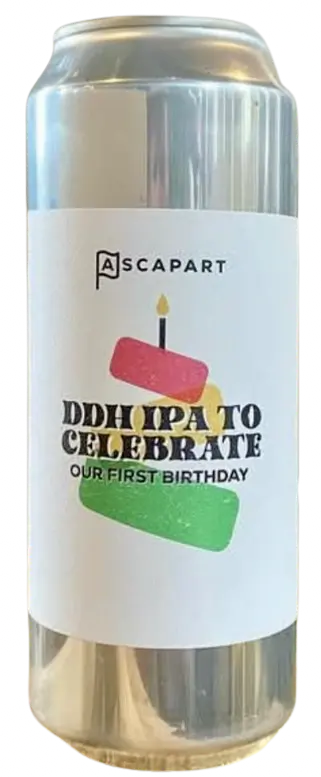 Ascapart Beer DDH IPA To Celebrate