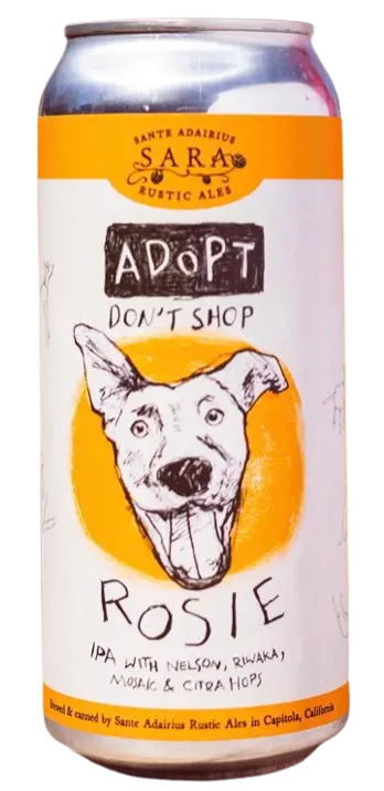 Sante Adairius Rustic Ales Adopt Don't Shop: Rosie
