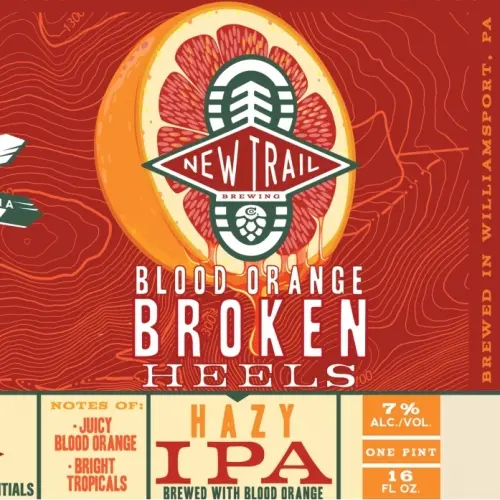New Trail Brewing Co. Blood Orange Broken Heels