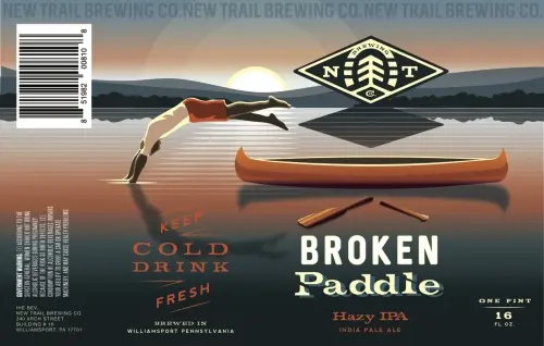 New Trail Brewing Co. Broken Paddle
