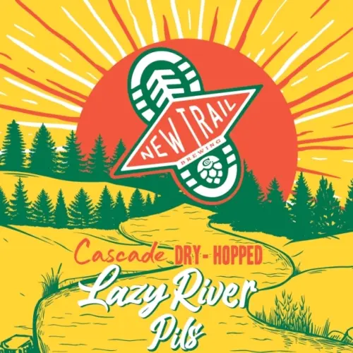 New Trail Brewing Co. Cascade Dry Hopped Lazy River Pils