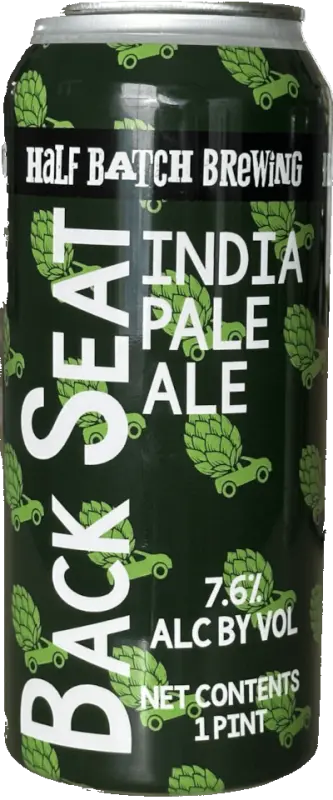 Half Batch Brewing Back Seat