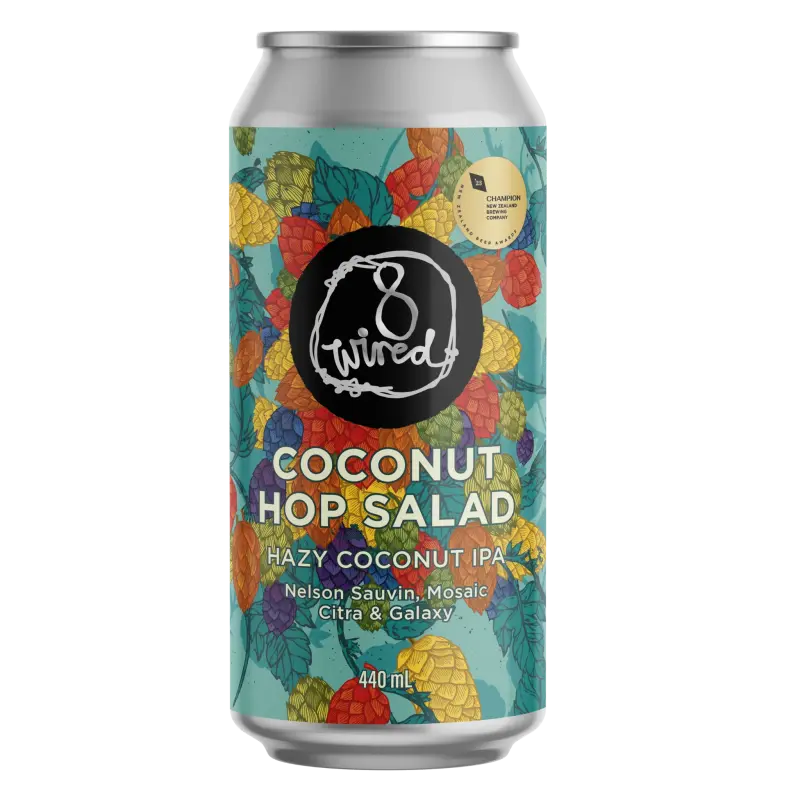 8 Wired Brewing Coconut Hop Salad