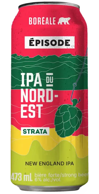 Boréale - Les Brasseurs du Nord IPA du Nord-Est - Strata
