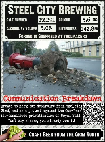 Steel City Brewing Communication Breakdown