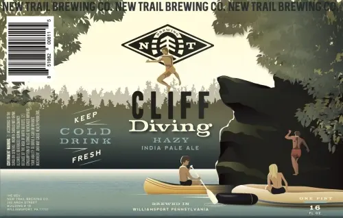 New Trail Brewing Co. Cliff Diving