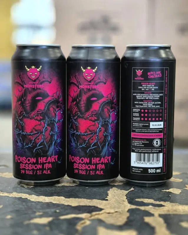 Browar Monsters Poison Heart