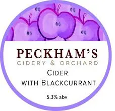 Peckham's Cider with Blackcurrant