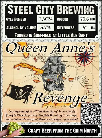 Steel City Brewing Queen Anne's Revenge