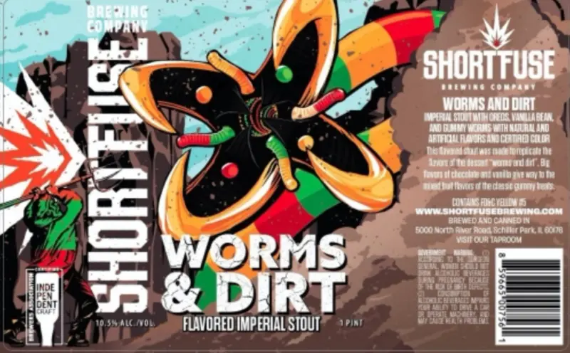 Short Fuse Brewing Company Worms & Dirt
