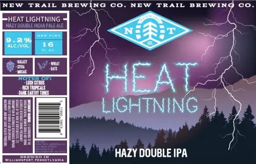 New Trail Brewing Co. Heat Lightning
