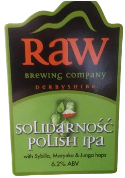 Raw Brewing Company Solidarność Polish IPA