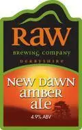 Raw Brewing Company New Dawn Amber Ale