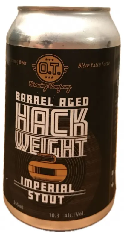 OT Brewing Company Barrel Aged Hack Weight