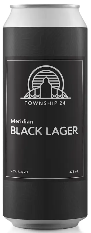 Township 24 Brewery Meridian Black Lager