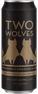 Two Wolves Brewing Great Plains Brown Ale