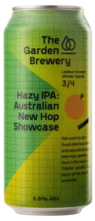 The Garden Brewery Hazy IPA: Australian New Hop Showcase