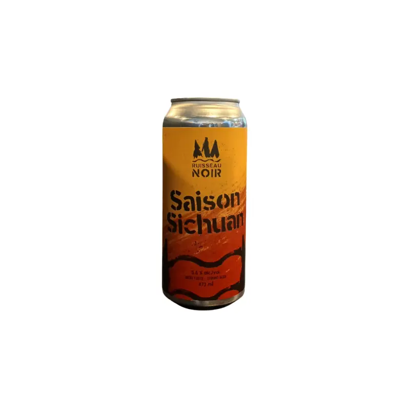 Microbrasserie Ruisseau Noir Saison Sichuan