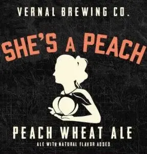 Vernal Brewing Company She's a Peach