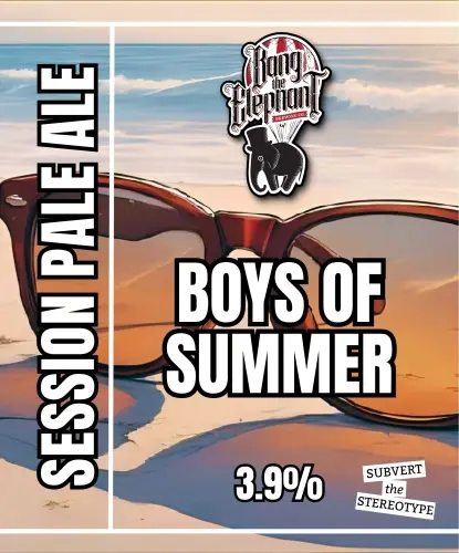 Bang The Elephant Brewing Boys Of Summer
