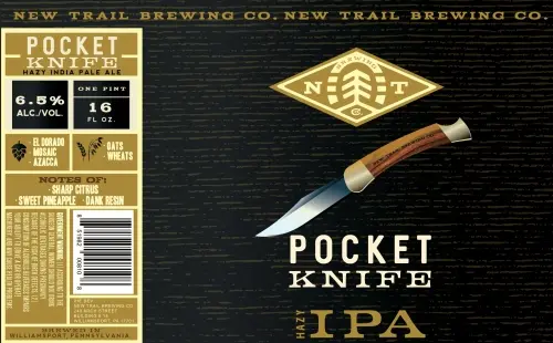 New Trail Brewing Co. Pocket Knife