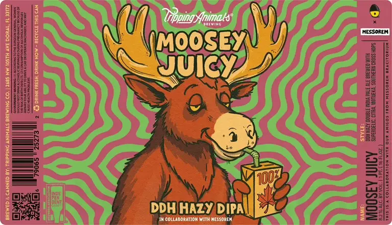 Tripping Animals Brewing Co. Moosey Juicy
